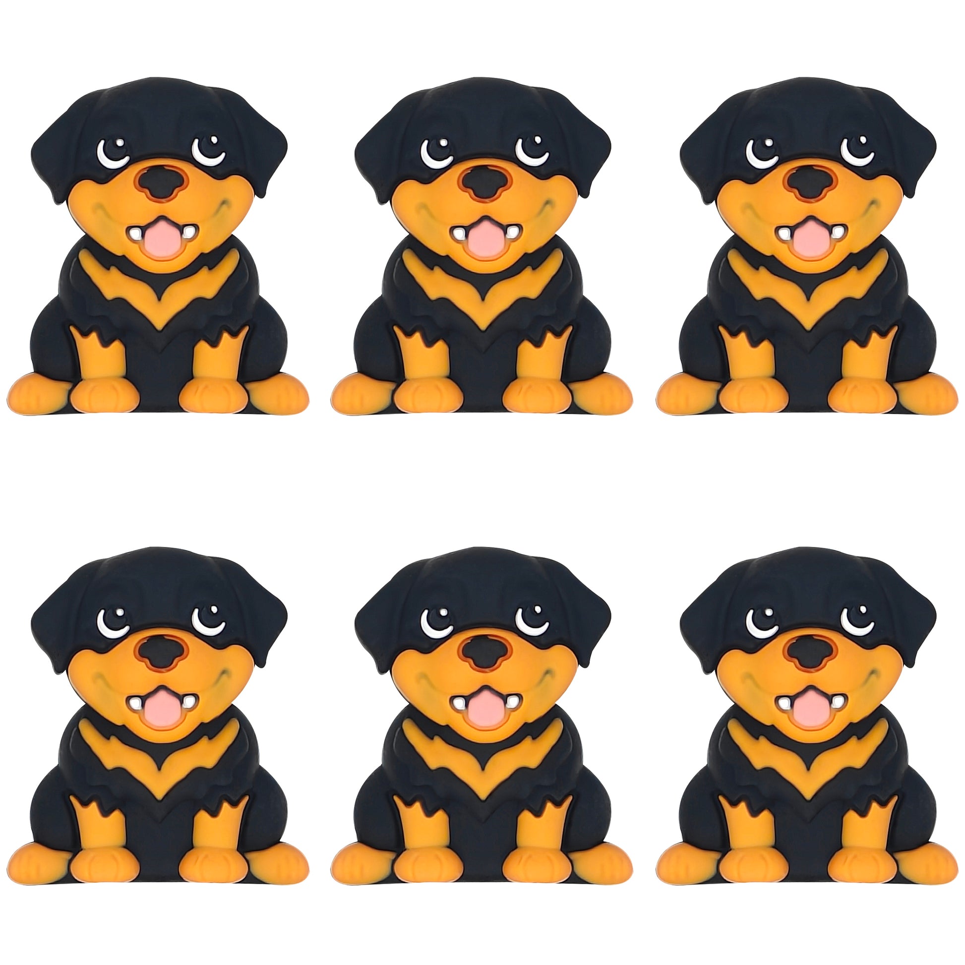 3D Rottweiler Dog Focal
