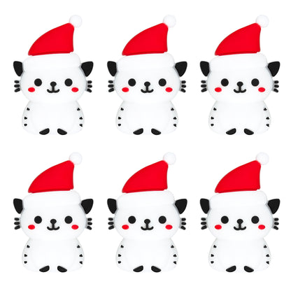 3D Santa Hat Cat Focal