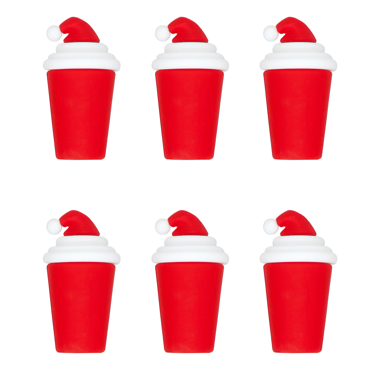 3D Santa Hat Cup Focal