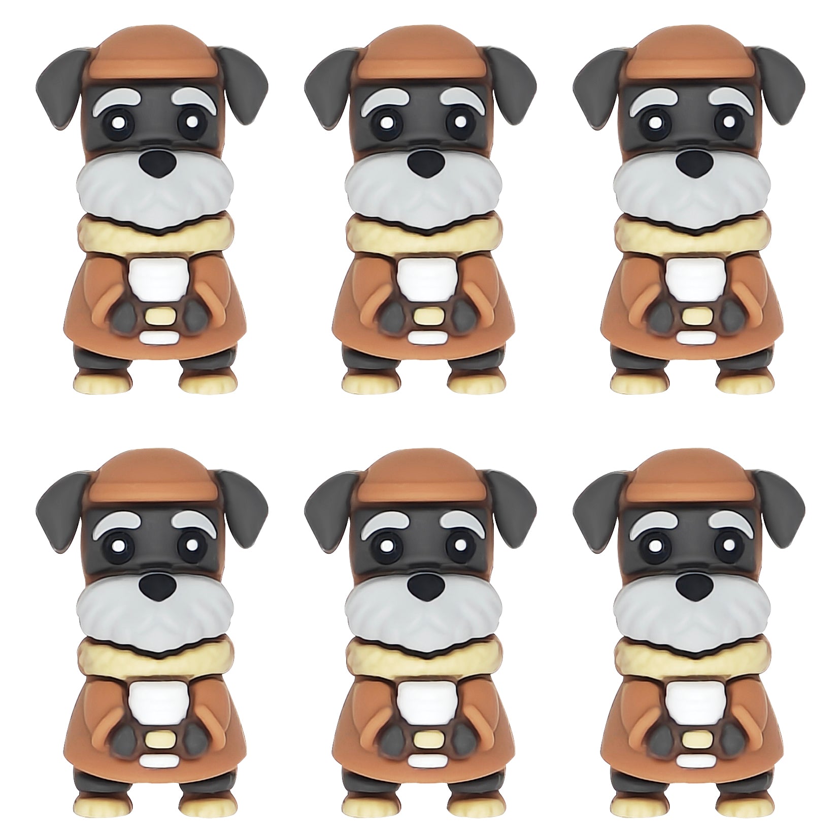 3D Schnauzer Dog Focal