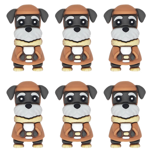 3D Schnauzer Dog Focal