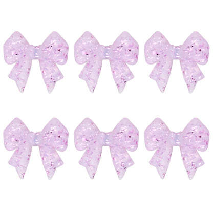 3D Shiny Flake Bowknot Focal