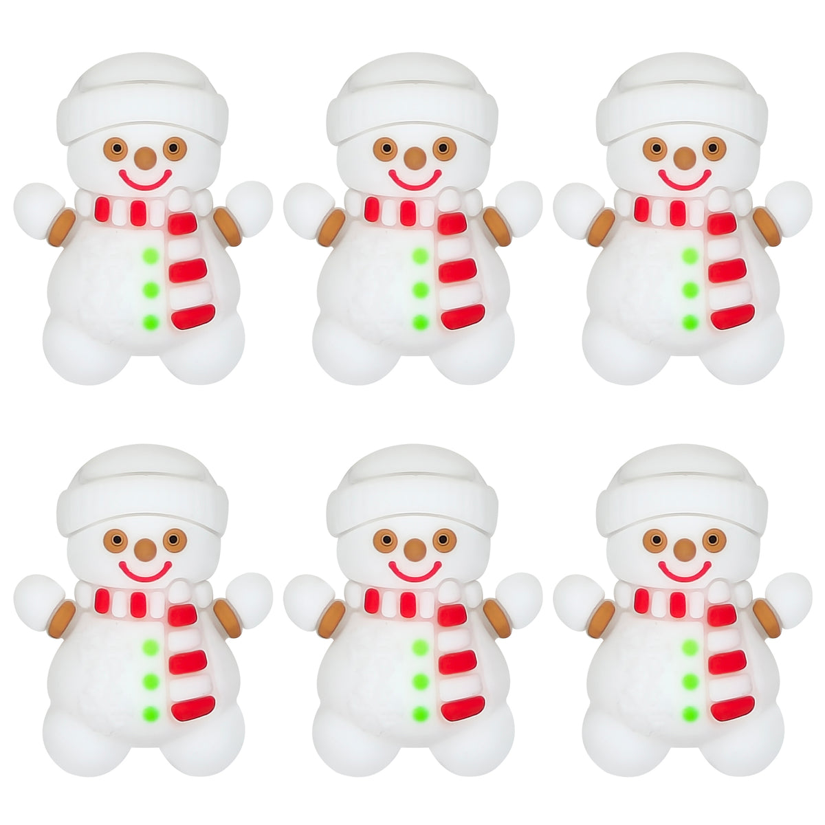 3D Snowman Focal