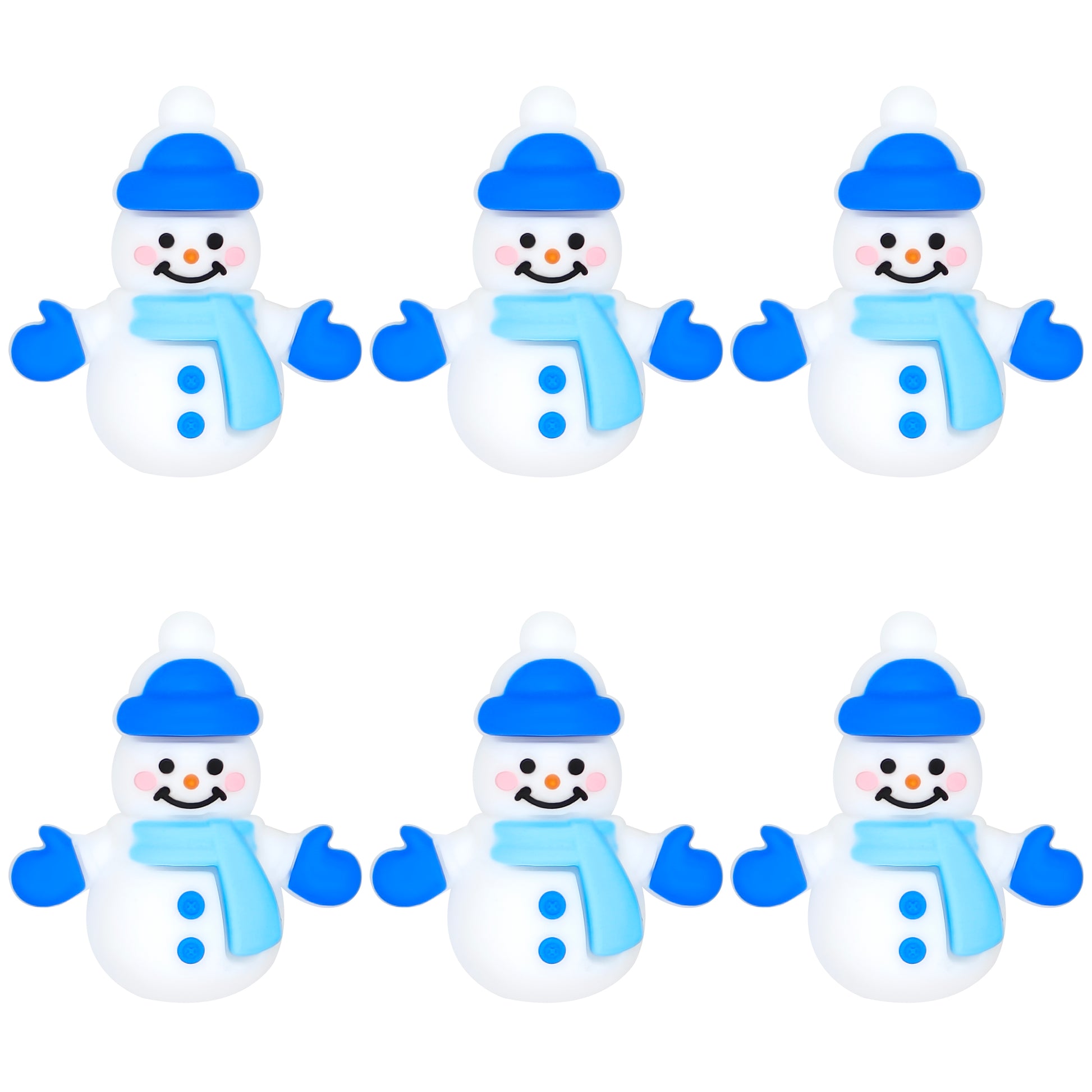 3D Snowman Winter Focal