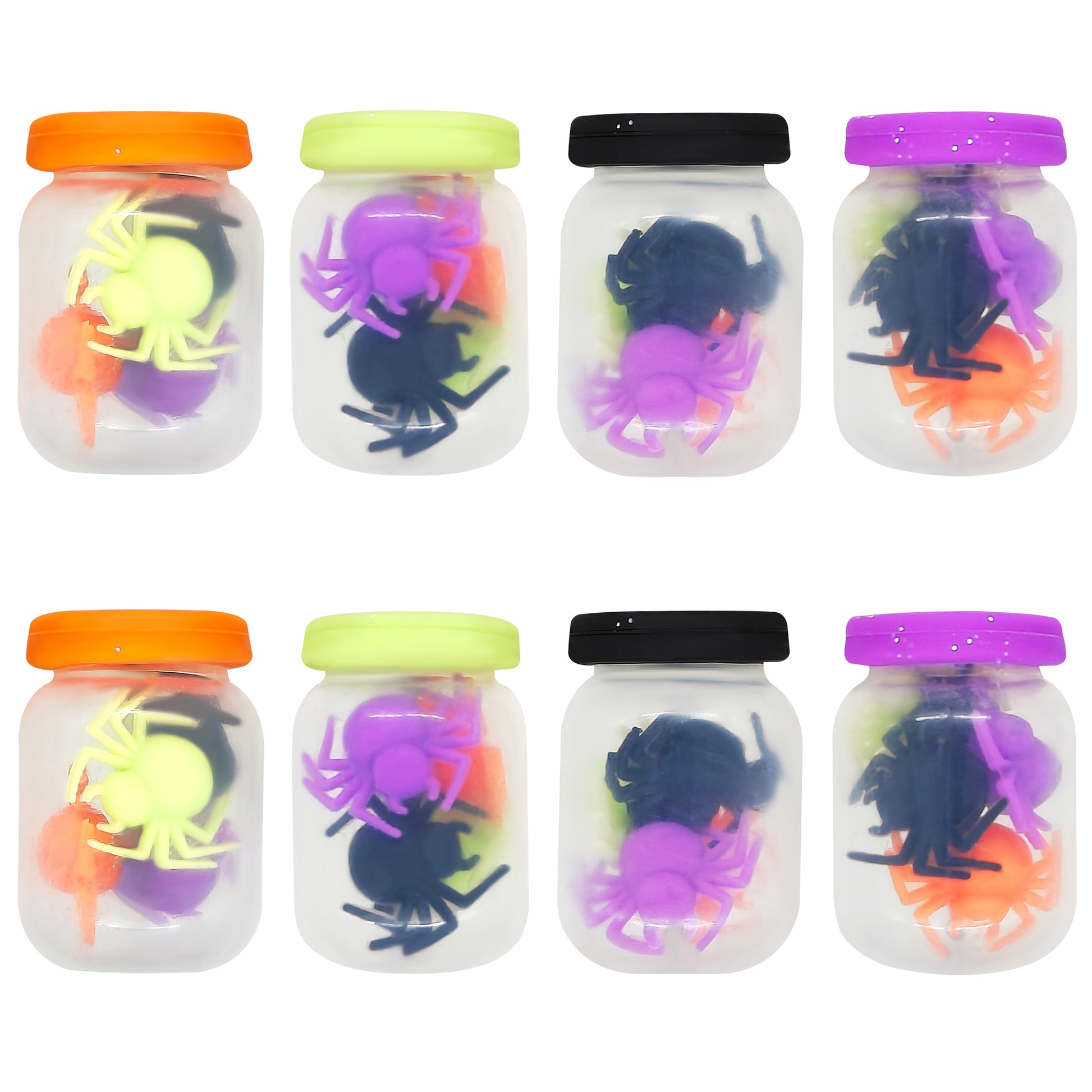 3D Spider Bottle Halloween Focal