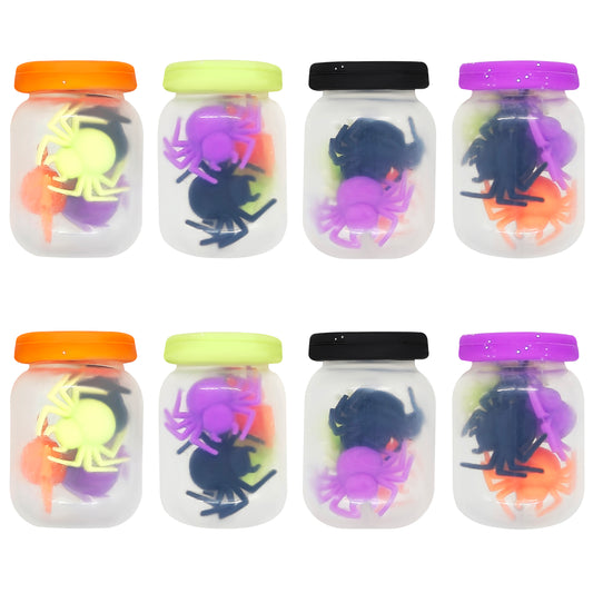 3D Spider Bottle Halloween Focal
