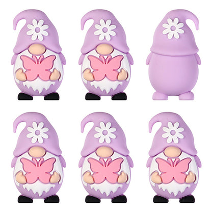 3D Spring Gnome Butterfly Focal