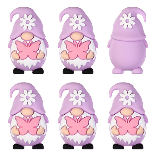 3D Spring Gnome Butterfly Focal