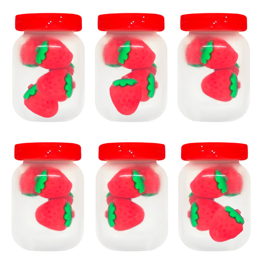 3D Strawberry Jar Focal
