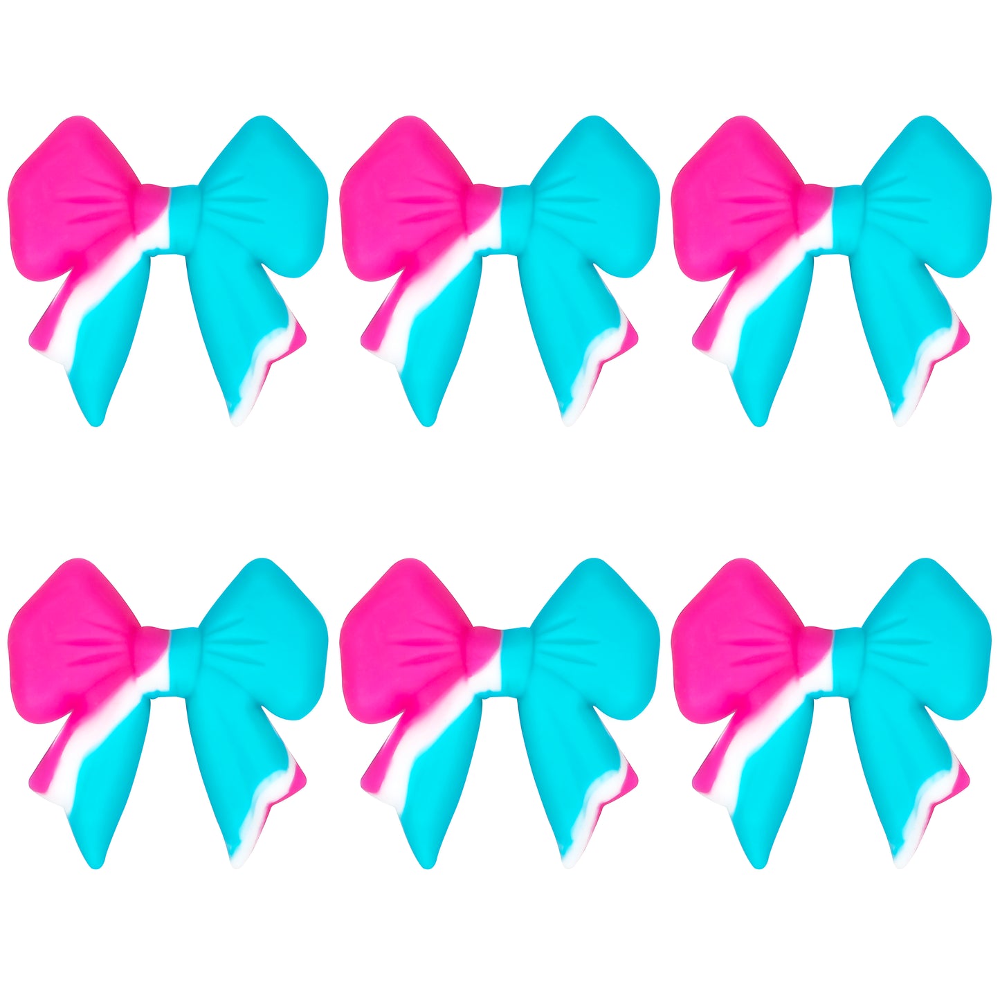 3D Tie-dye Bow Focal