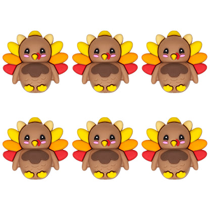3D Turkey Thanksgiving Focal