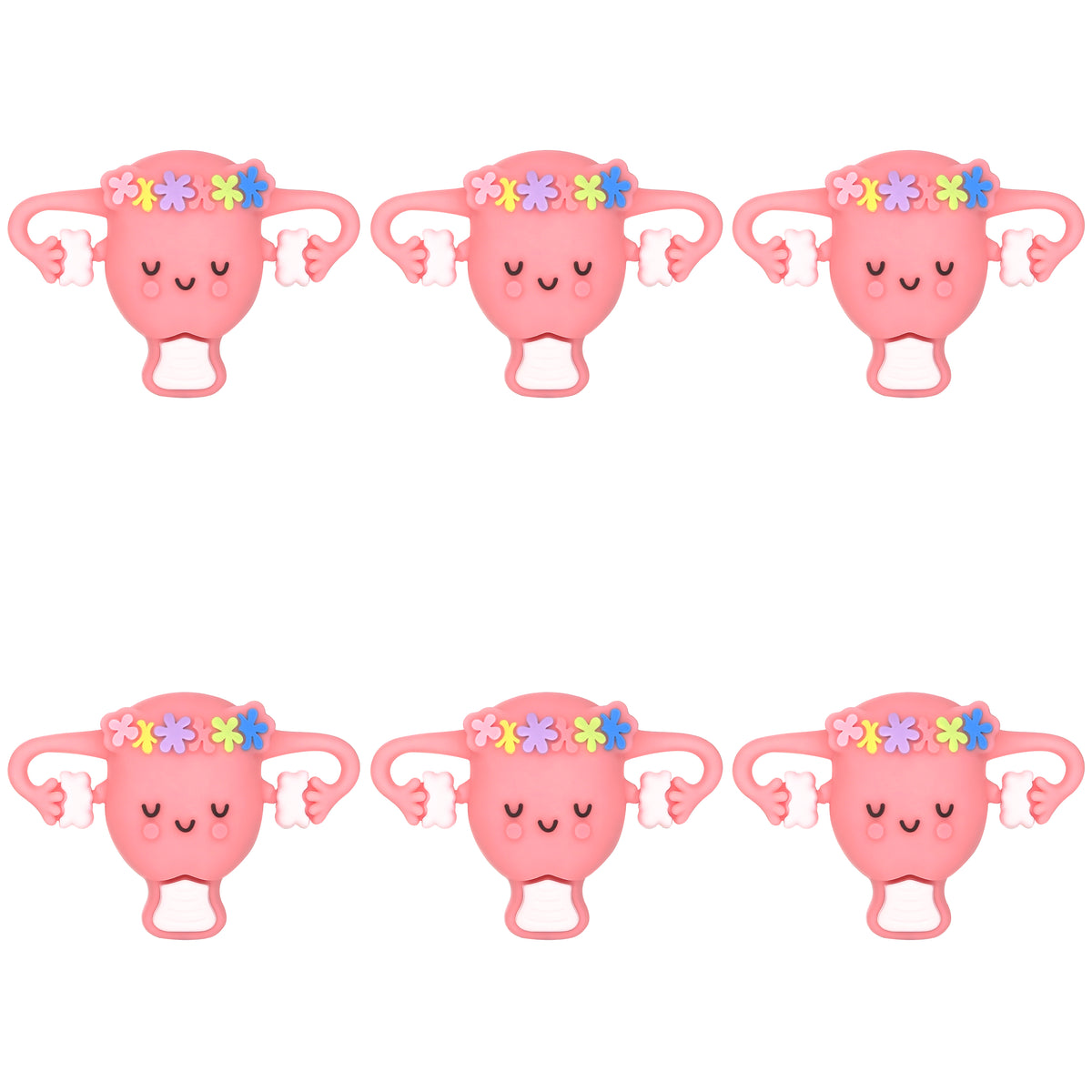 3D Uterus Floral Focal