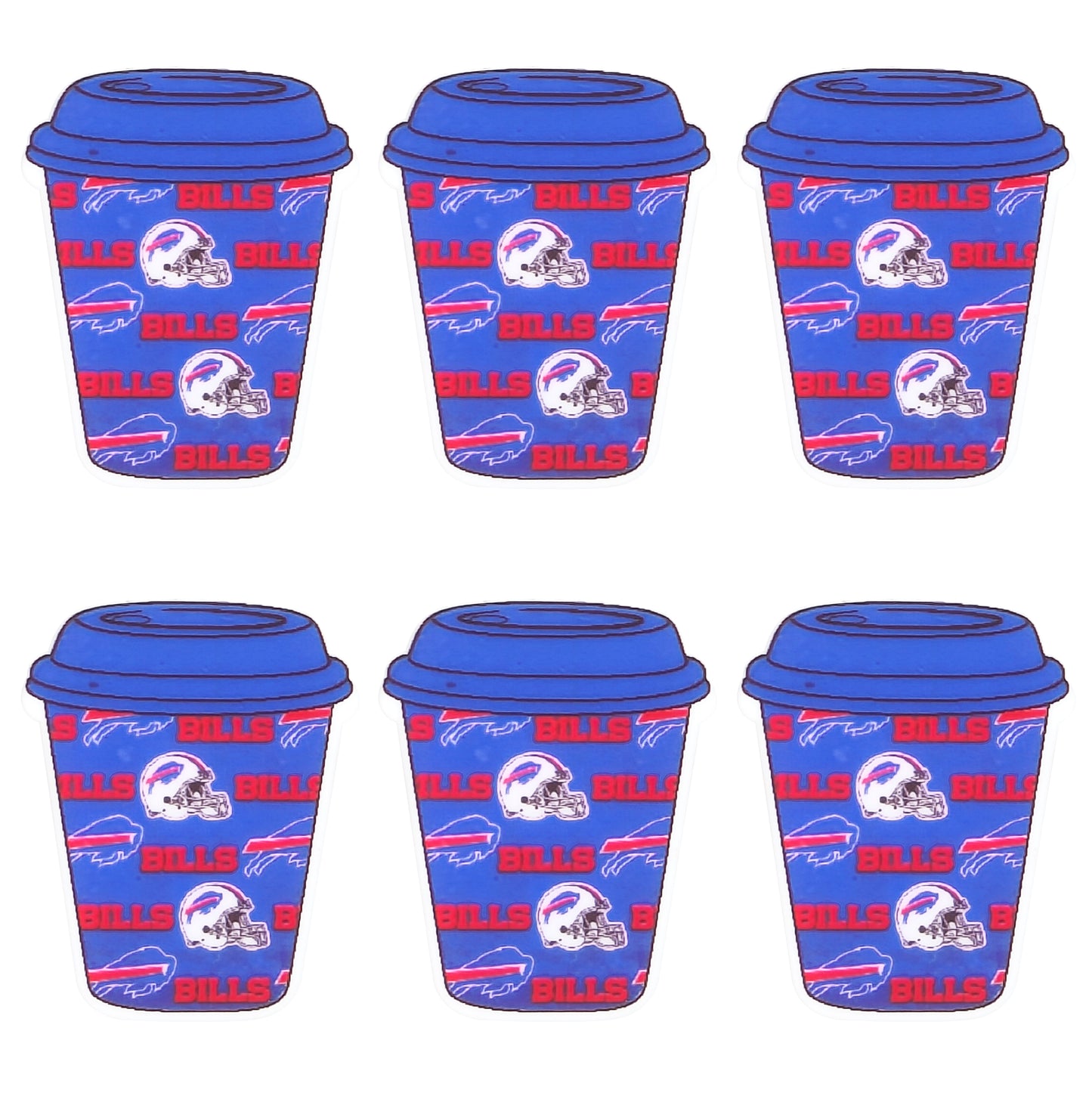 New Silicone Coffee Cup Football Team Focal Beads