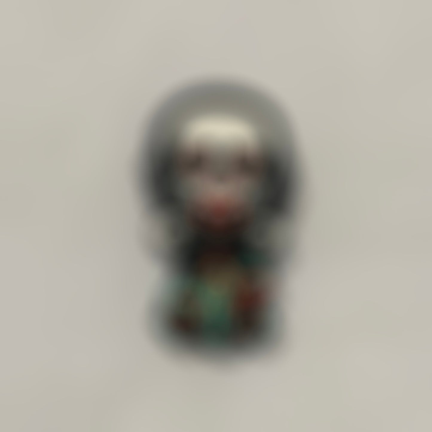 Scary Man On Bicycle