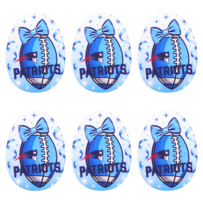 New Silicone Football Team Focal Beads
