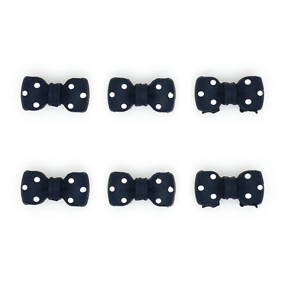 3D Polka Dot Bowknot Focal