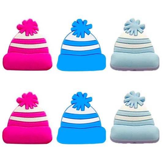 Silicone Beanie Focal Beads 27*25mm