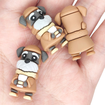 3D Schnauzer Dog Focal