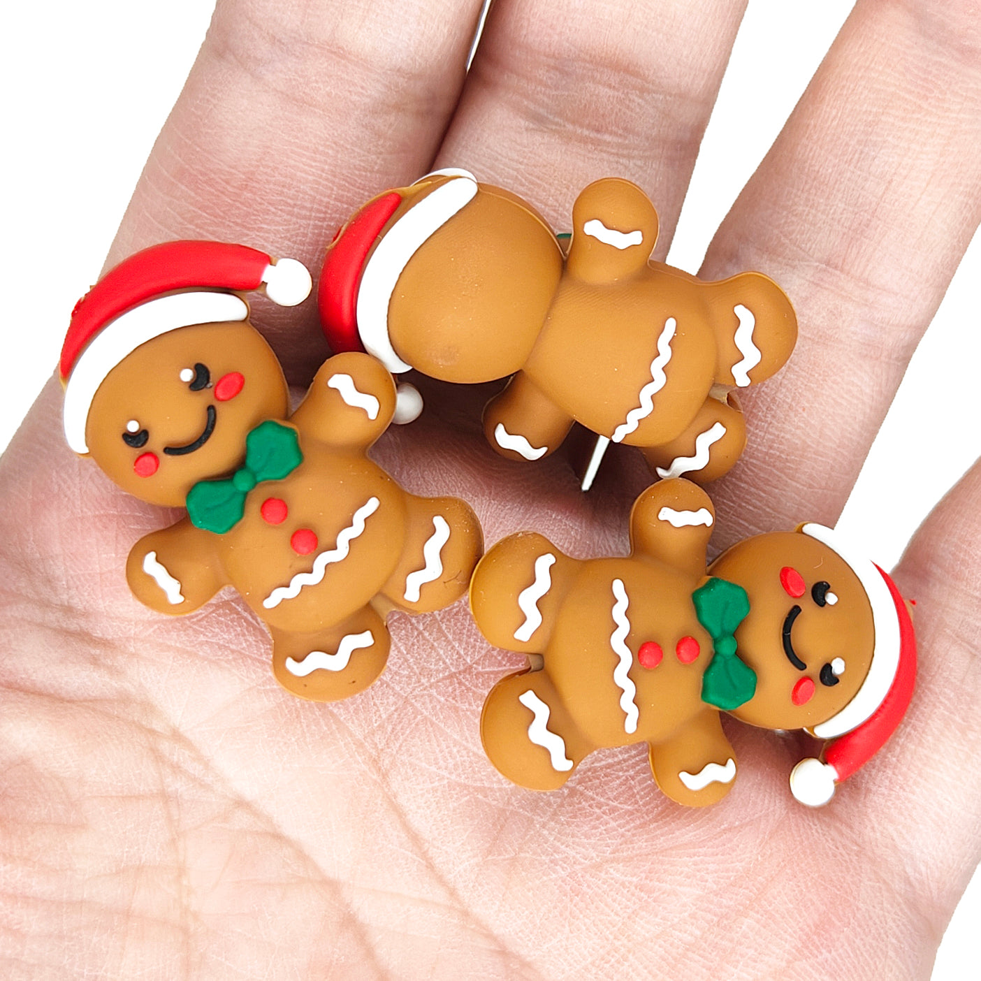 Christmas 3D Gingerbread Man Focal