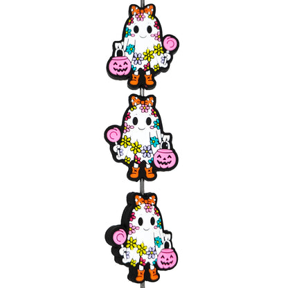 Cute Floral Ghost Focal