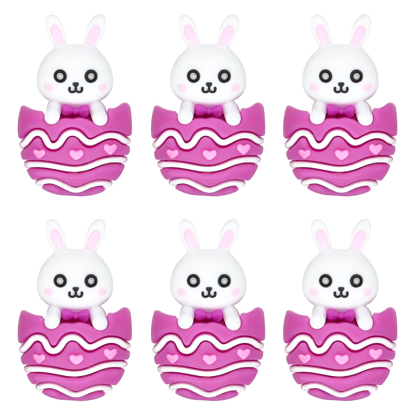 3D Rabbit in Egg Easter Focal