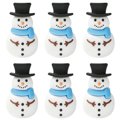 3D Snowman Top Hat Focal