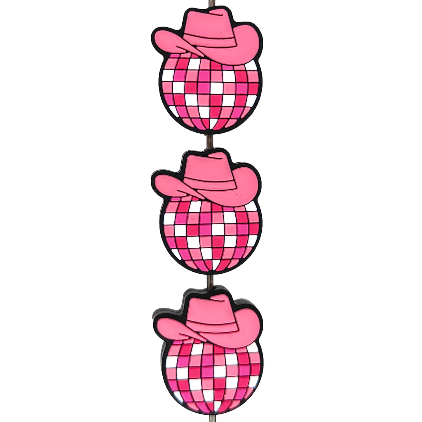 Cowboy Hat Disco Ball Focal