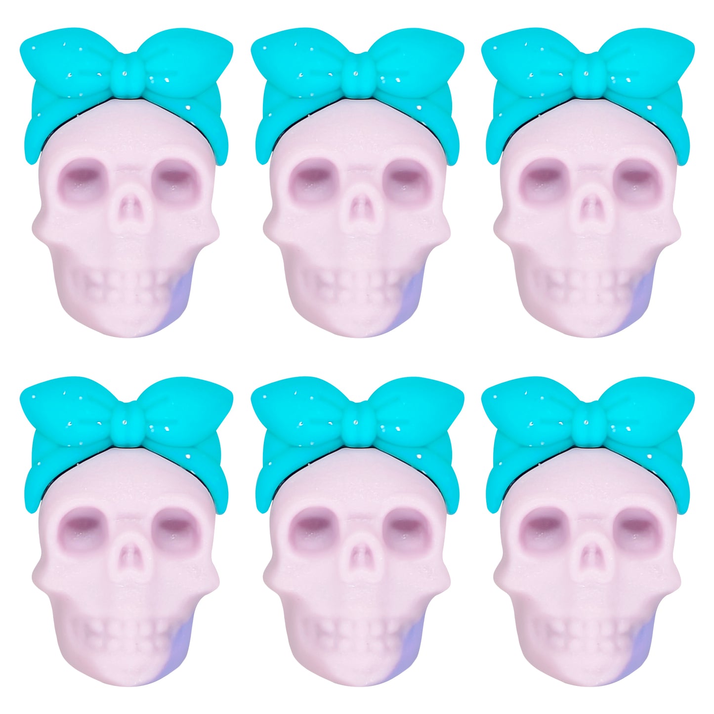3D Bow Skull Head Focal