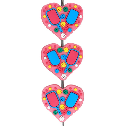 Pickleball Heart Focal