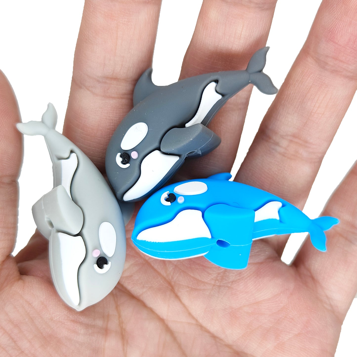 New 3D Dolphin Focal Asorted Color