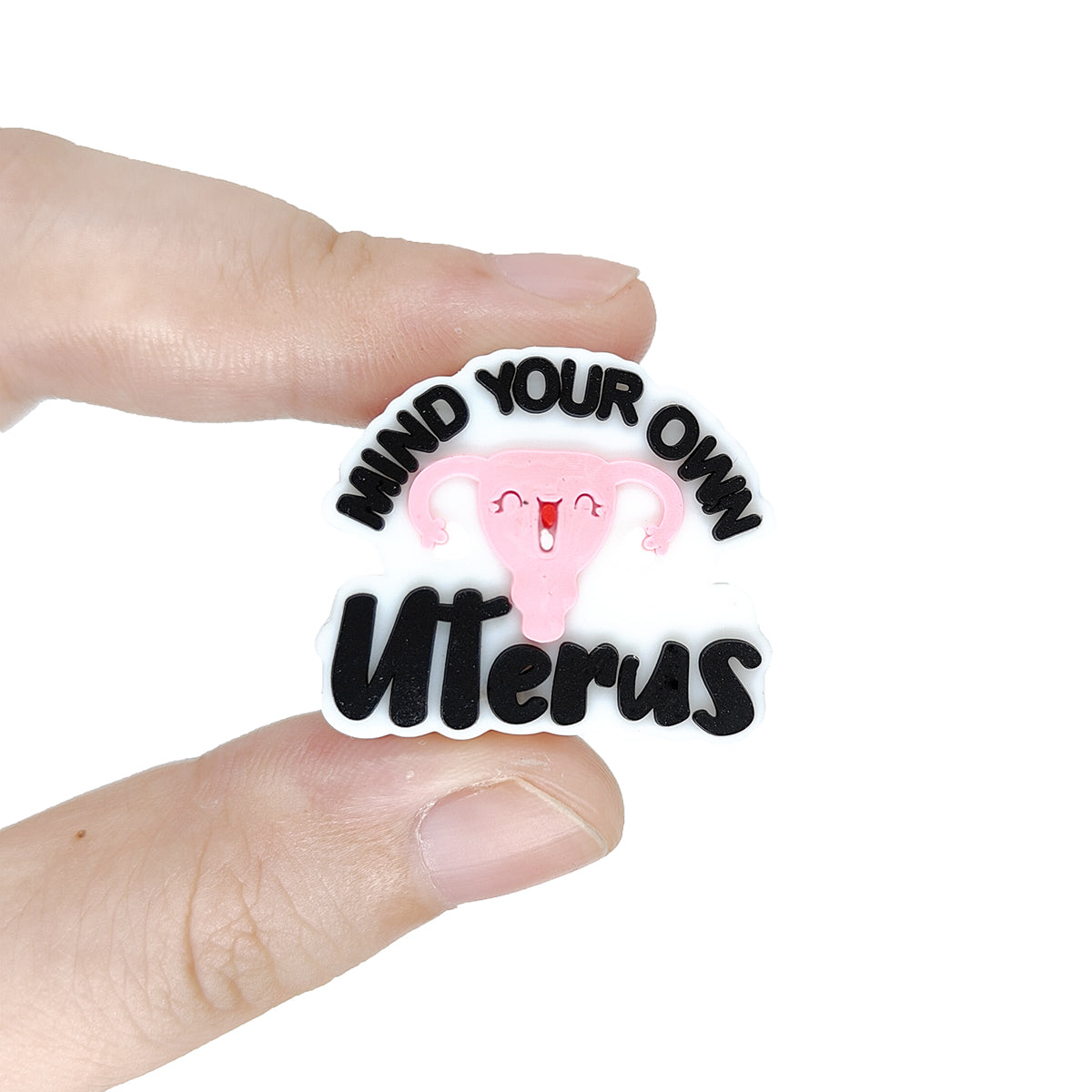 Mind Your Own Uterus Focal Beads