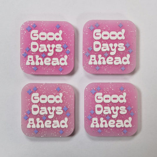 Good Days Ahead Silicone Focal Beads