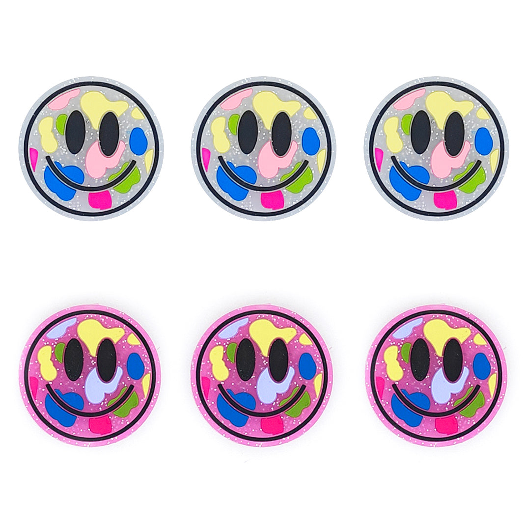 Colorful Cow Smiley Focal