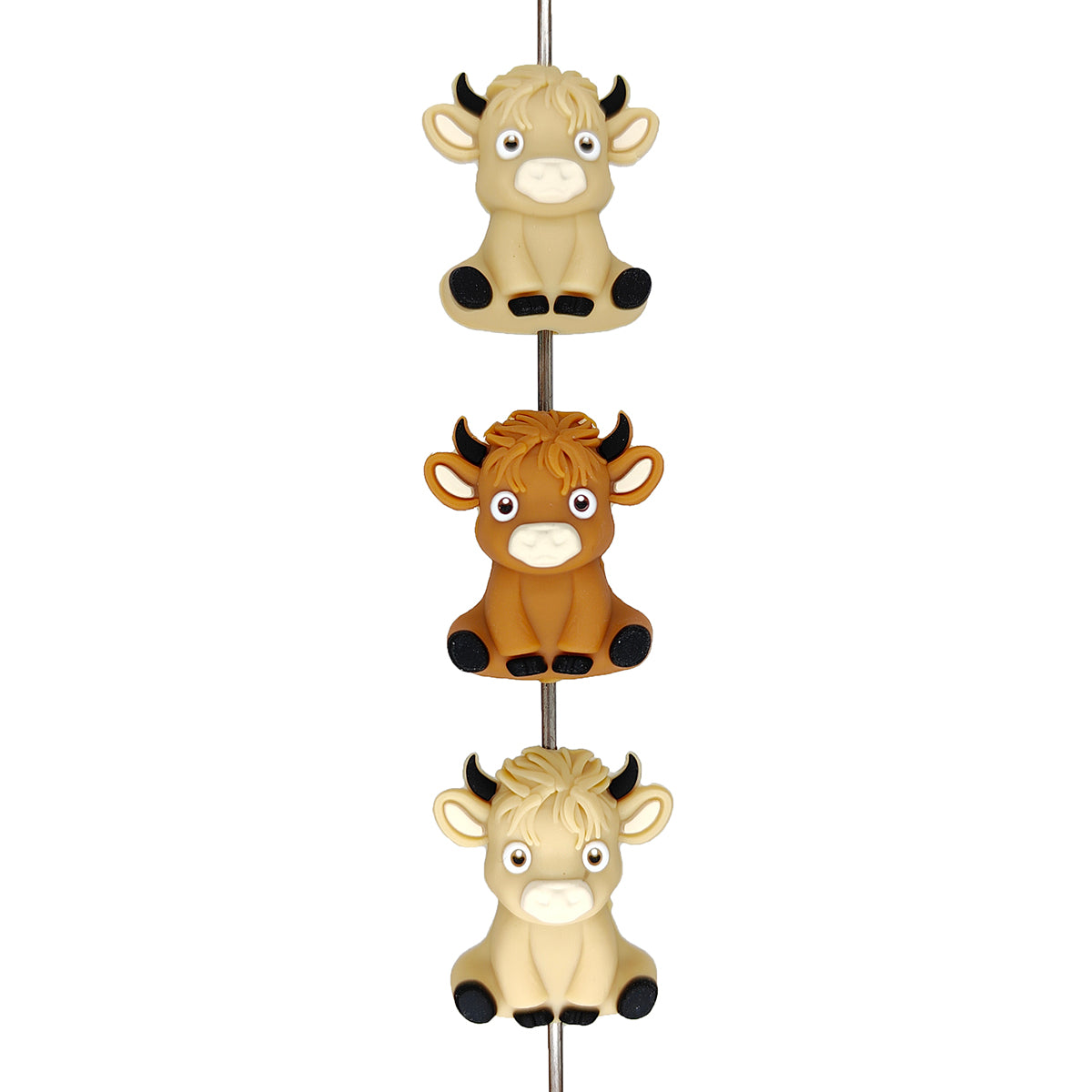 3D Highland Cow Focal