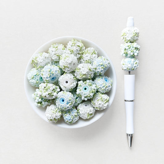 Fancy Pearl Floral Assorted Beads,Mix Flower Ball