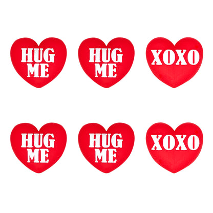 3D Hug Me Valentines Day Focal