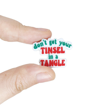 Don't Get Your Tinsel in a Tangle Focal