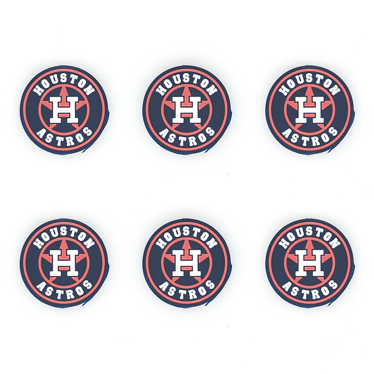 Baseball Team Focal Silicone Beads