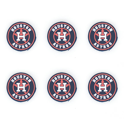 Baseball Team Focal Silicone Beads