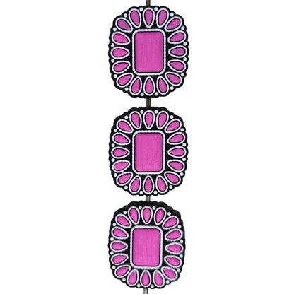 Western Gemstone Mixed Color Focal