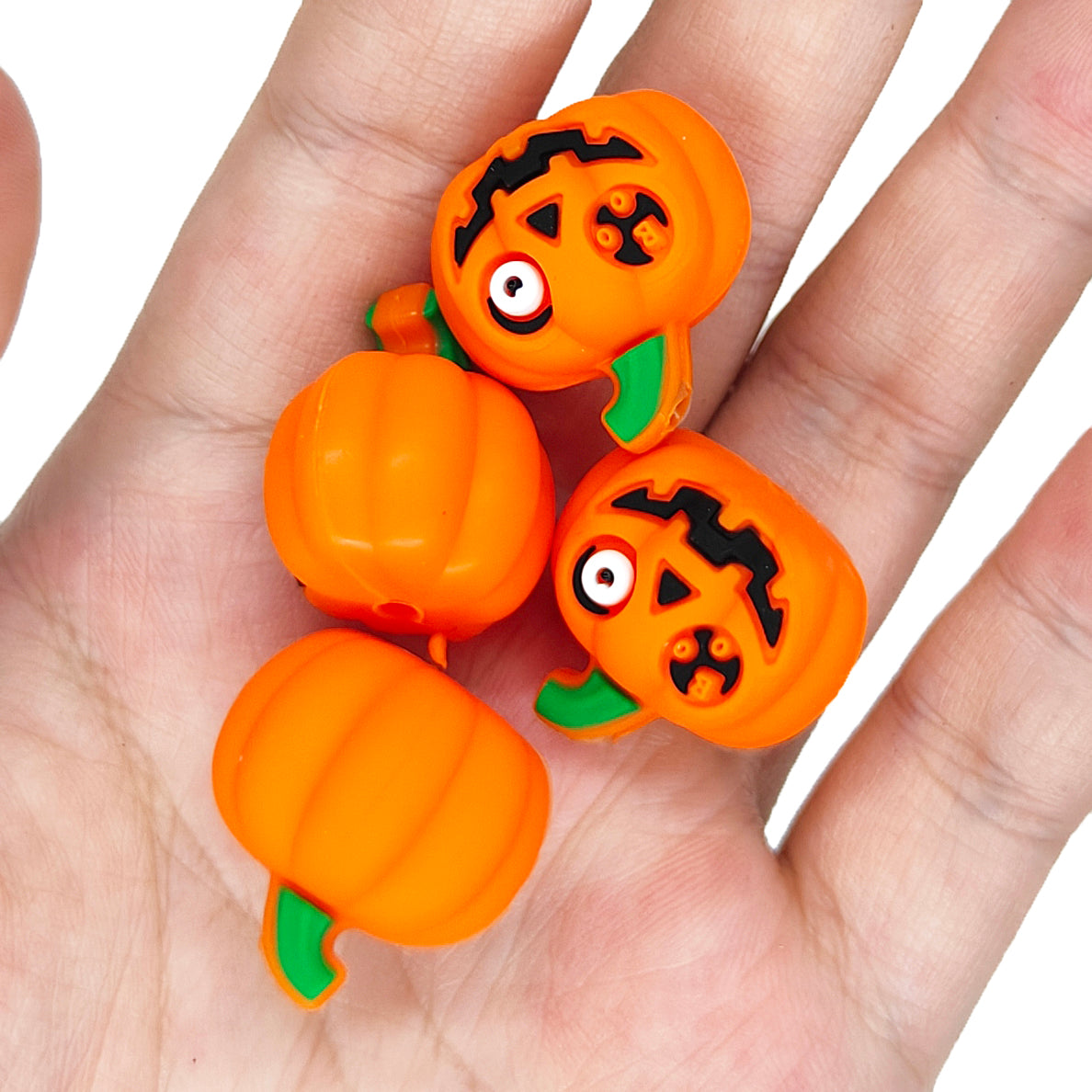 3D Pumpkin Spooky Focal