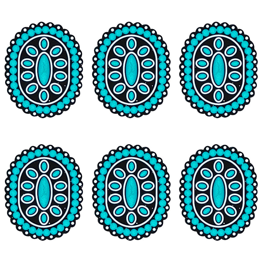 Gemstone Western Mixed Color Focal