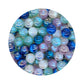 20mm Round Shimmer Acrylic Beads
