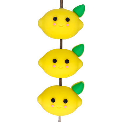 3D Cute Lemon Focal