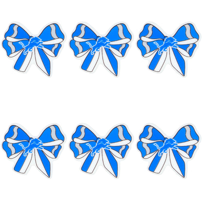 New Silicone Bow Football Team Focal Beads