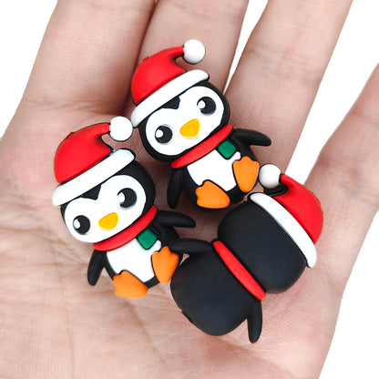 3D Christmas Penguin Focal