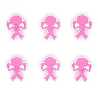 Pink Ribbon Breast Cancer Awareness Focal