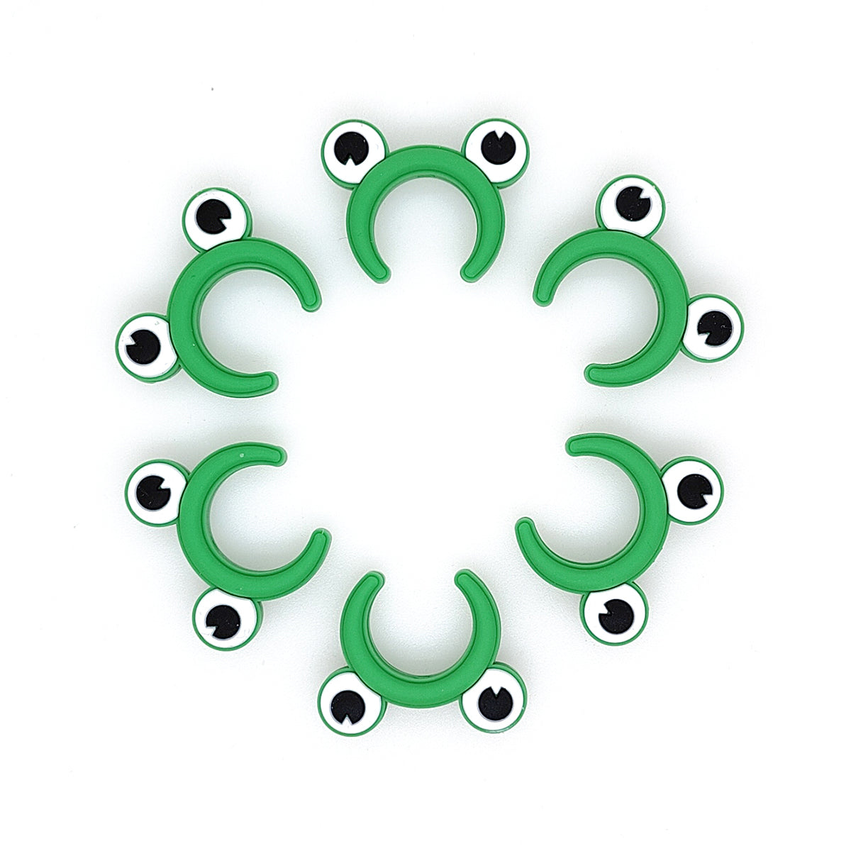 Green Frog Eyes Headband Focal
