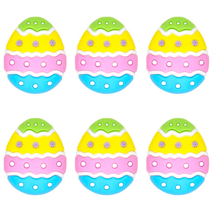 3D Easter Egg Colored Focal