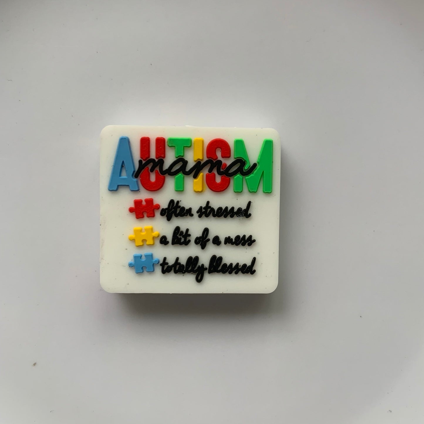 Autism Silicone Focal Bead